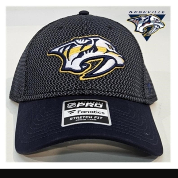 Nashville Predators Fanatics Pro Hat - Picture 5 of 5